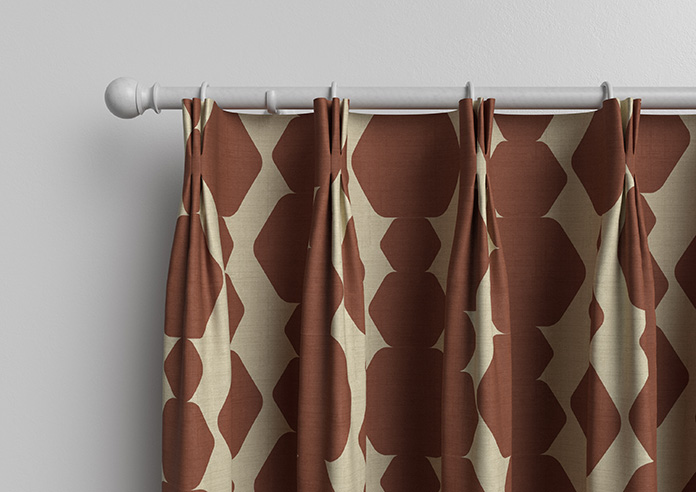 Construct, Burnt Orange - Made to Measure Curtains - Image 11